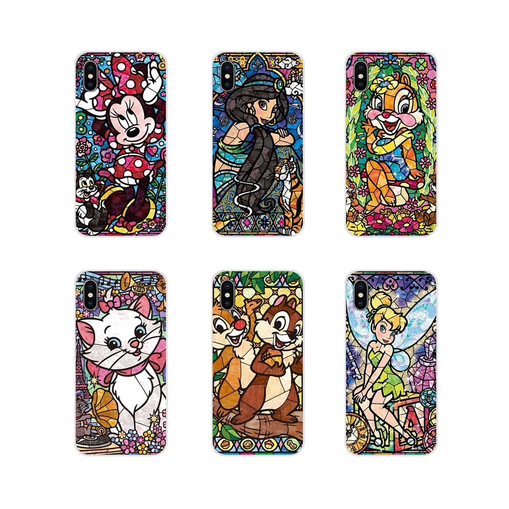 

For Huawei Nova 2 3 2i 3i Y6 Y7 Y9 Prime Pro GR3 GR5 2017 2018 2019 Y5II Y6II fairy tale stained Mickey Mouse Luxury Design Case