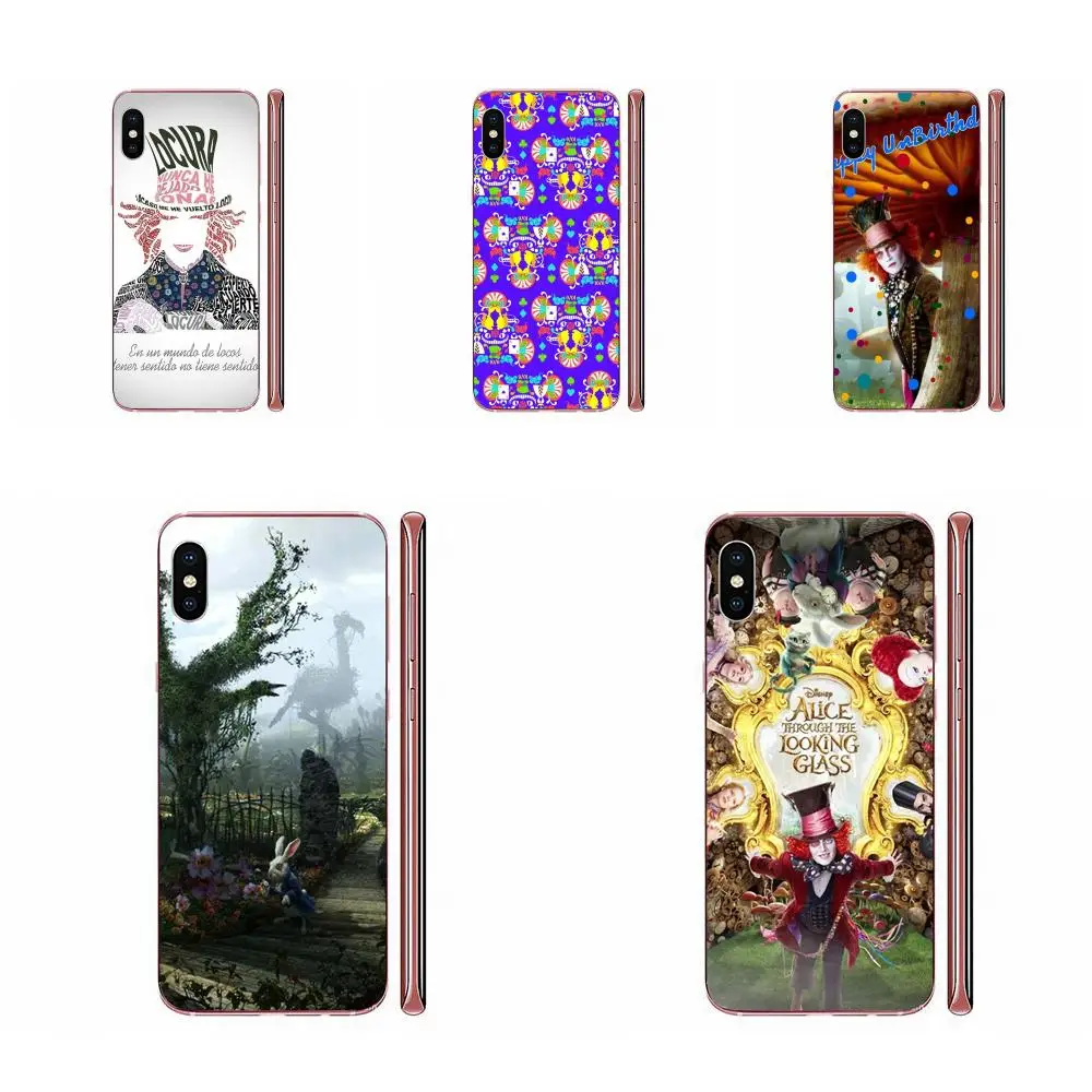 Для Sony Xperia Z Z1 Z2 Z3 Z4 Z5 compact Mini M2 M4 M5 T3 E3 E5 XA XA1 XZ Premium Soft Top Selling Alice in Wonderland Cat | Мобильные