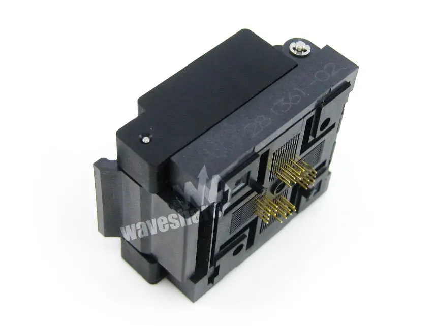 QFN28 MLP28 MLF28 QFN-28(36) B-0.5-02 Enplas IC тестовый Адаптер для программирования с гнездом 0,5 мм шаг