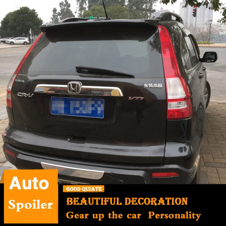 Для Honda спойлер CRV 2007 2011 CR V Высокое качество ABS Материал заднее крыло автомобиля