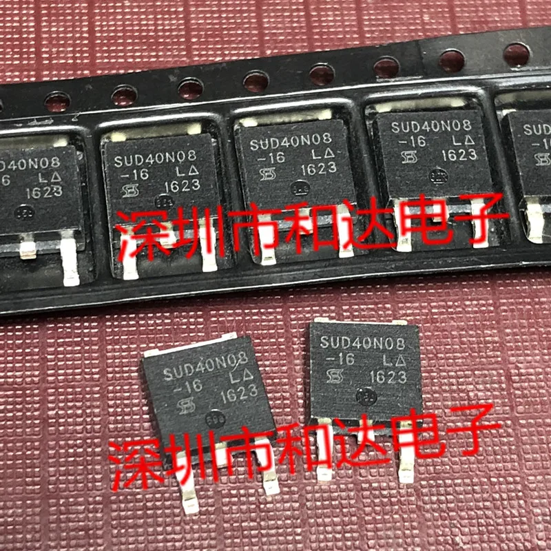5 шт. SUD40N08-16L-252 80V 40A