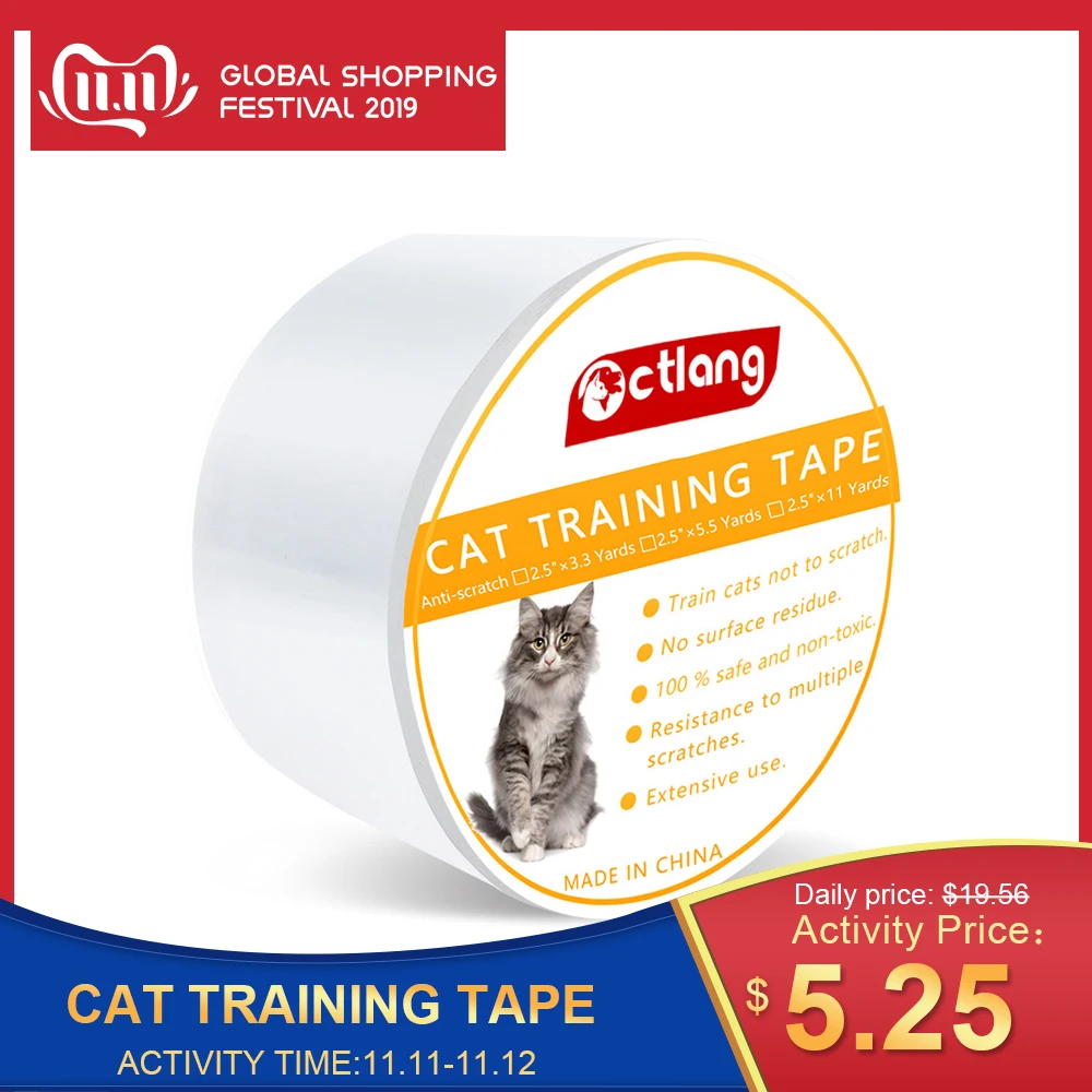

Sofa Protection Adhesive Tape Anti-Scratch Cat Training Tape Furniture Pet Accessories Stops Cats from Scratching Protector Tape