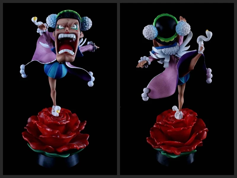 Figura De Anime De One Piece Mr 2 Bentham Shemale Clon De Fruta Barroca Estatua Gk Con Luz Juguete De Modelos Coleccionables Figuras De Accion Aliexpress
