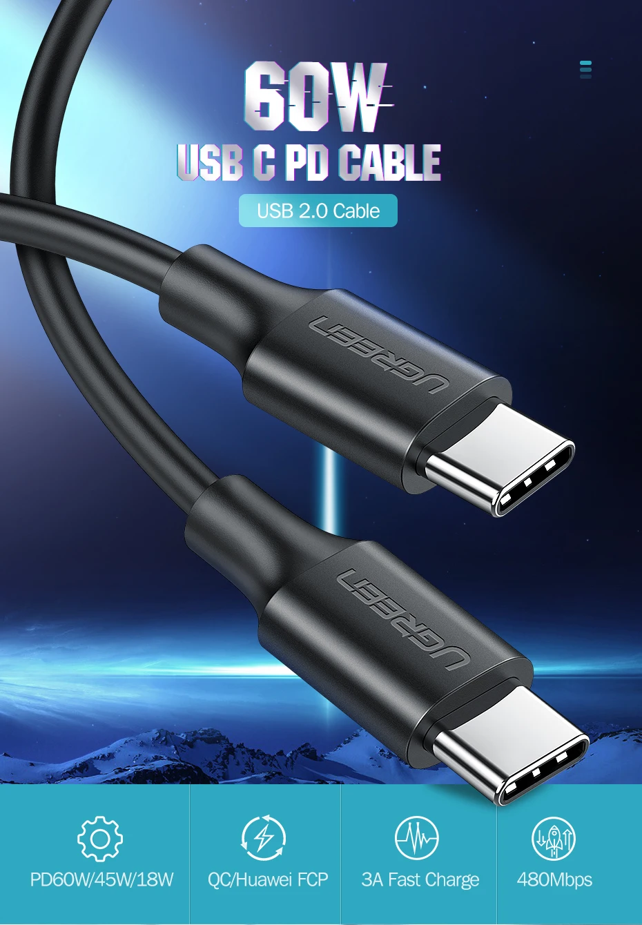 usb c power delivery cable