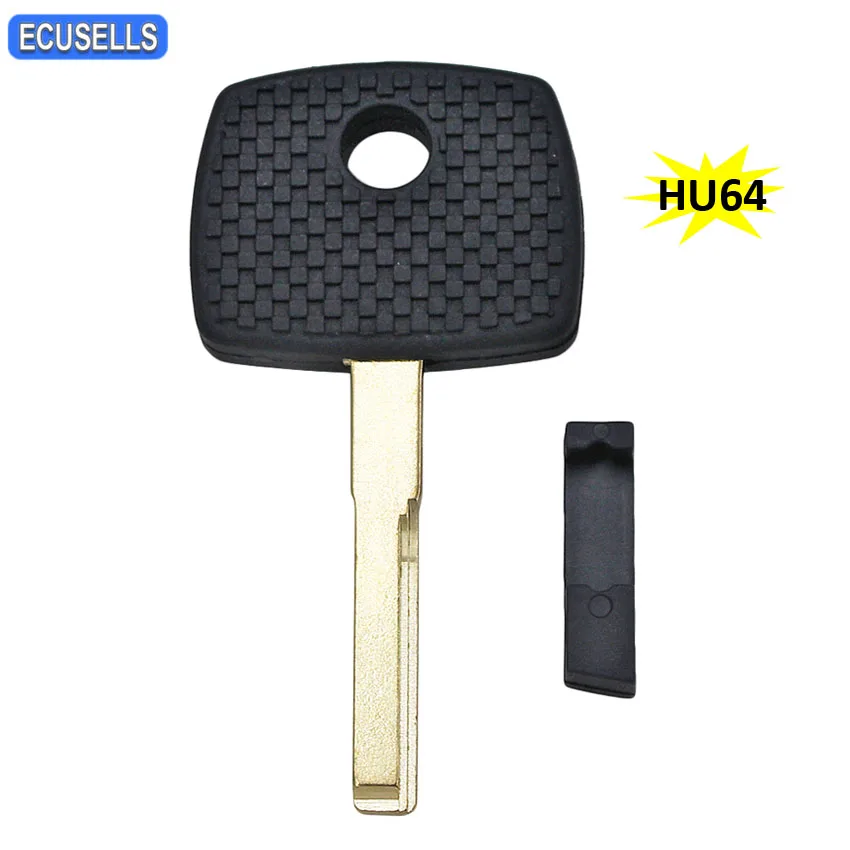 Чехол для брелока корпус ключей от автомобиля Mercedes Benz HU64 Uncut Blade|car key shell case|housing