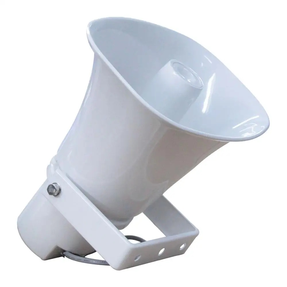 SIP Network Waterproof Oval Horn Speaker 30W with Ethernet interface POE for Outdoor broadcast supports protocol 511034 | Электроника