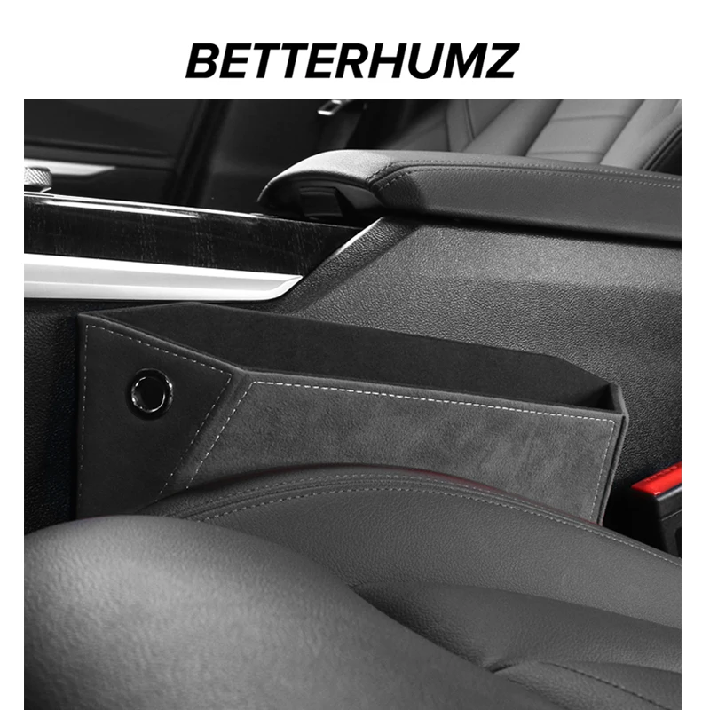 BETTERHUMZ Alcantara Auto-Getränkehalter-Untersetzer, 2 Stück, M