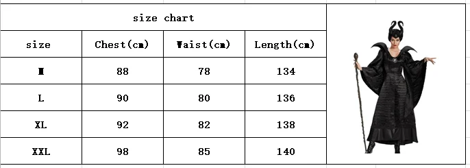 Костюм малефисенты из фильма «злая ведьма»; костюм для костюмированной вечеринки; нарядное платье на Хэллоуин; Disfraz; Mujer; рога дьявола