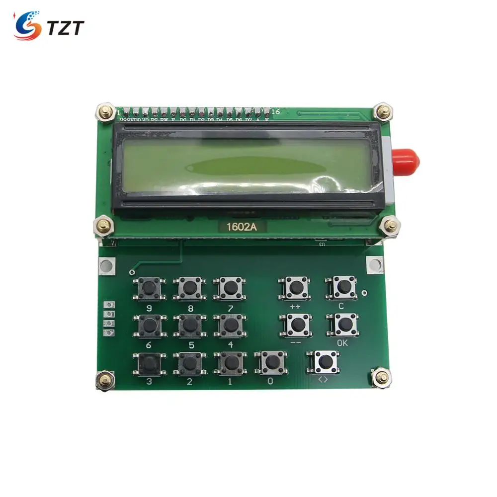 TZT 35MHz 4000MHz RF генератор сигналов источник сигнала ADF4351 VFO HXY D6 V1.02|Смарт-гаджеты| |