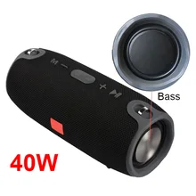 40w tela de alta potência mini alto-falante sem fio bluetooth portátil coluna baixo bt suporte usb tf aux fm handsfree para tv