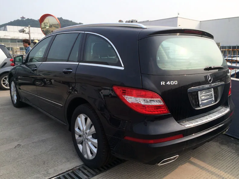 Для Mercedes-Benz R-Class R300 R350 R400 2011- багажник на крышу, рейлинги для багажника, штанги для багажника, верхние стойки, рельсовые коробки из алюминия