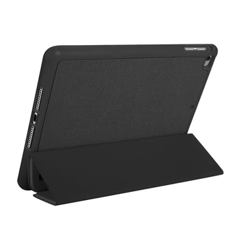 

for Apple iPad Mini 5 7.9 Inch Tablet PC PU Protective Case with Press Pen Anti-Lost Card Slot Design Protective Case