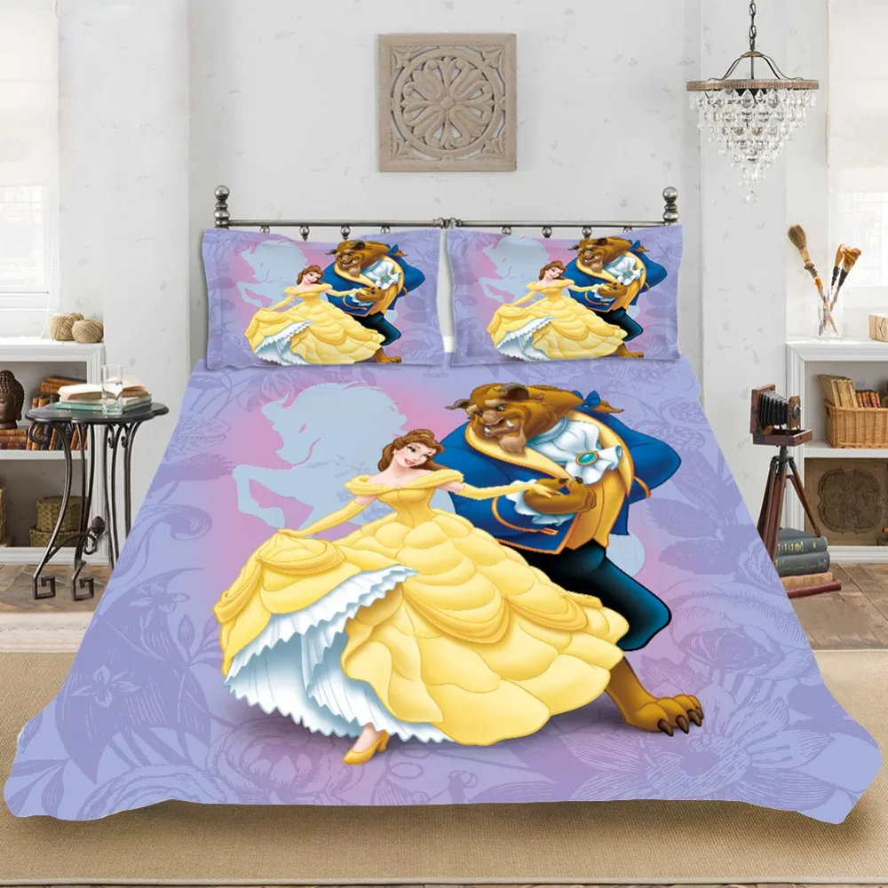 beauty and the beast baby bedding