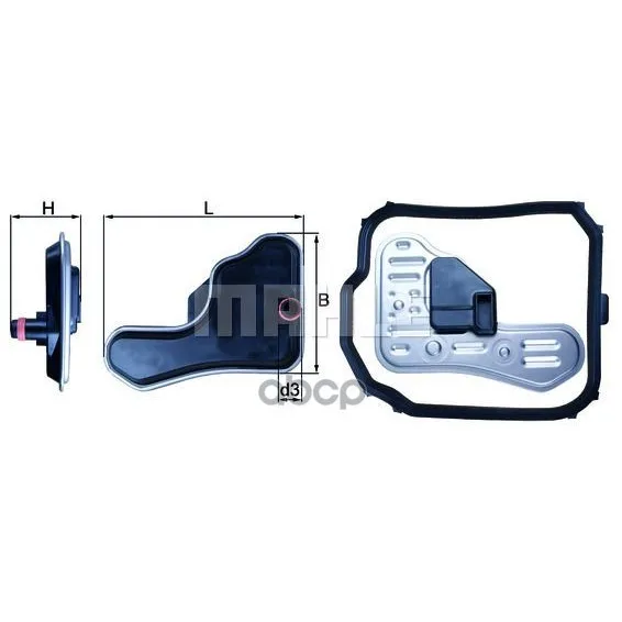 Фильтр Акпп Peugeot/Citroen Mahle/Knecht Hx148d Mahle/Knecht арт. HX148D