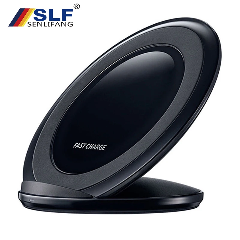 SENLIFANG New Qi Wireless Charger Desktop Wireless Charging Pad for