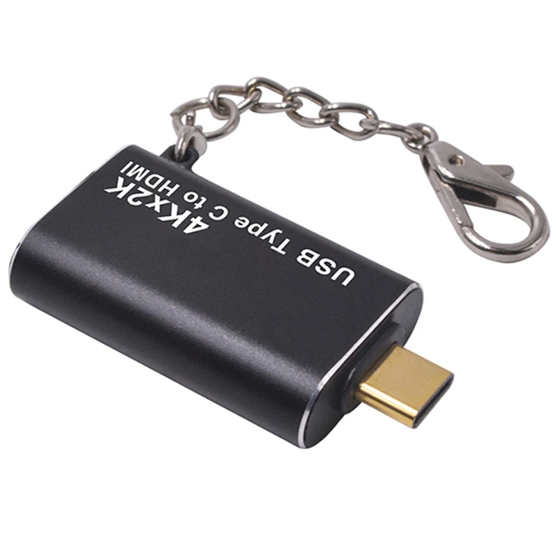 4K x 2K Type-C USB 3.1 Type C Male to HDMI Female 2K Resolution Display Monitor Adapter Convertor for Mac Book Pro