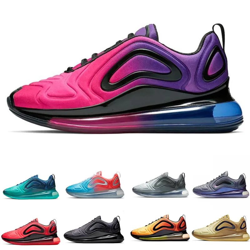 

Air 720 Running Shoes Men Women Northern Lights Black White Desert Sunrise Sunset 2019 Max Shoes Sneakers Trainers Size 40-45