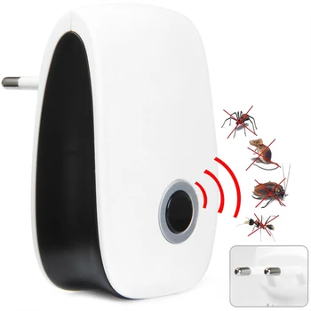 

Multi-Purpose Electronic Pest Mole Insect Repeller Ultrasonic Mosquito Rejector For Home Office