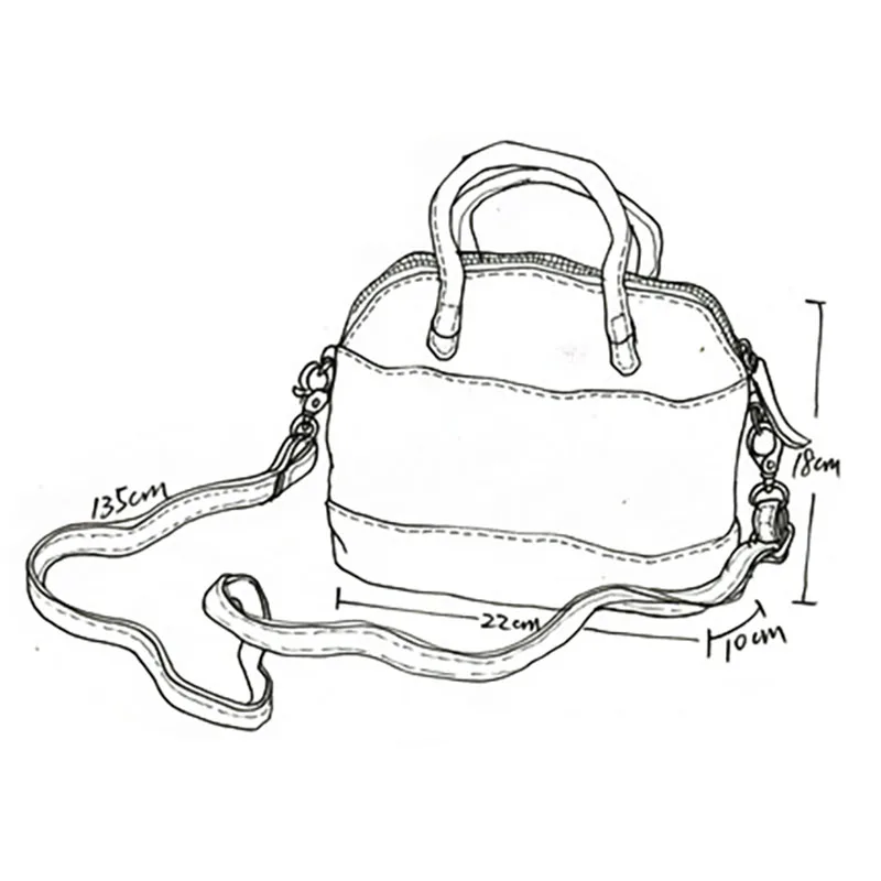 Сумка EUMOAN из воловьей кожи ручной работы в стиле ретро 2020|shell bag|bag shouldercarry bag |
