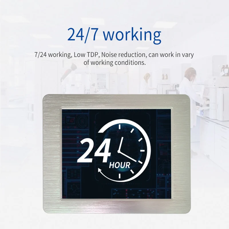 US $472.15 Wholesale 15 All In One PC Mini Pc I5 I7 Desktop Computer 7th Gen Processor 4Gb Ram 64Gb Rom Touch Screen Industrial Panel PC