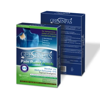 

100pcs/10 boxes pain relieving plaster Pain Relief Back Medical