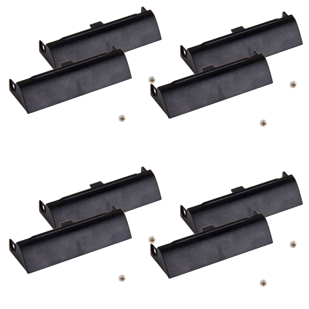 8Pieces Hard Drive HDD Caddy Cover Bezel for DELL LATITUDE E6320 E6420 Laptop