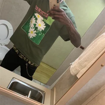 

Travis Scott Astroworld Festival Run Flower Tee Men Women Best Quality Travis Scott ASTROWORLD T-shirt