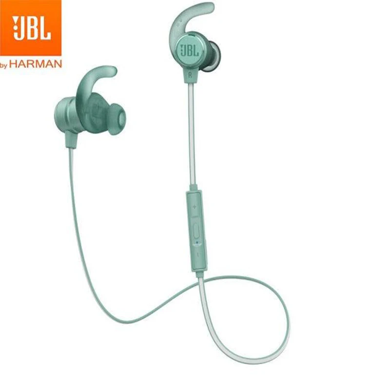 

Original JBL T280BT Wireless Bluetooth Earphone Green Waterproof Sweatproof Running Sport Earburds In-line Control with Mic