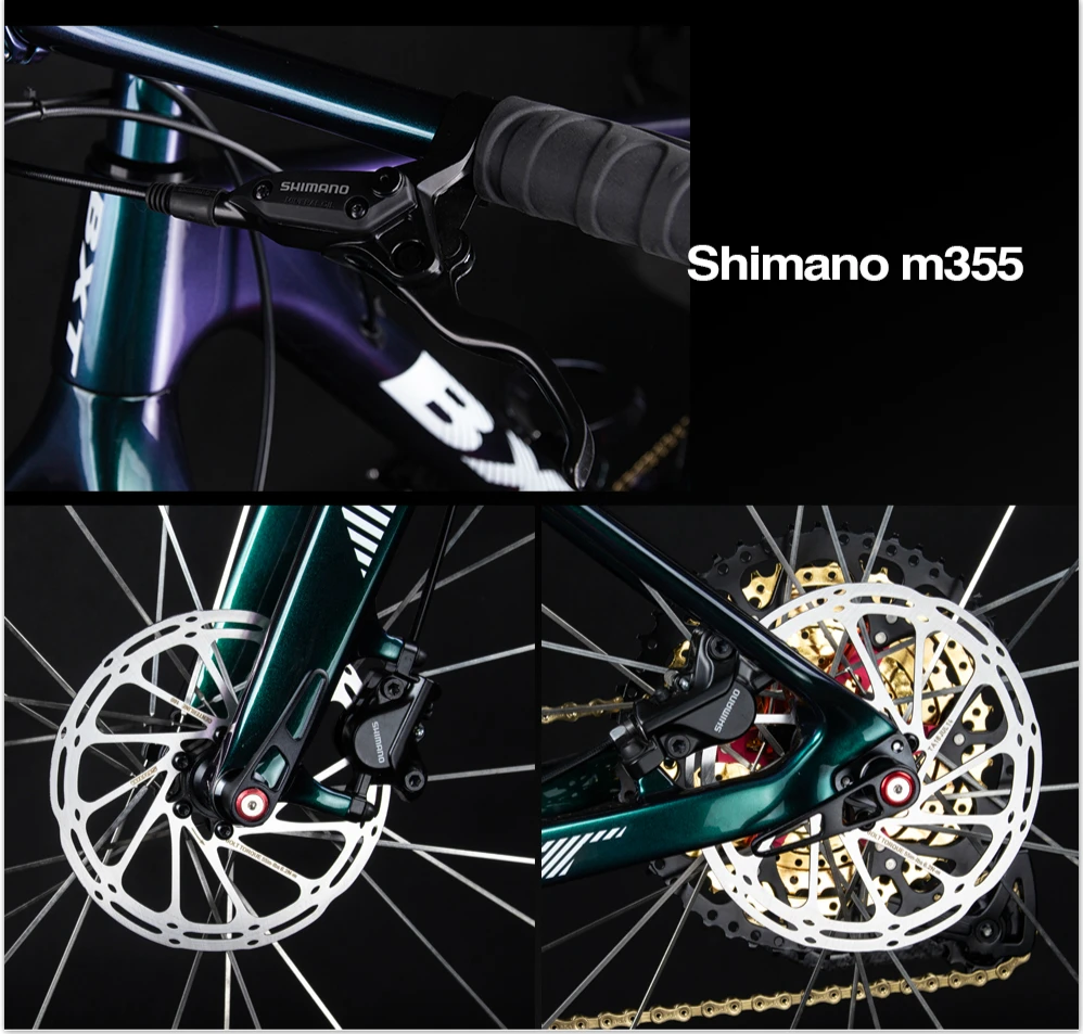 Discount BXT Carbon Fiber Bikes Mountain 29 With 1x12S L-TWOO RD-12-A Rear Derailleur Shift SL-12A Shift Lever FC-A12 Crankset 32T 5