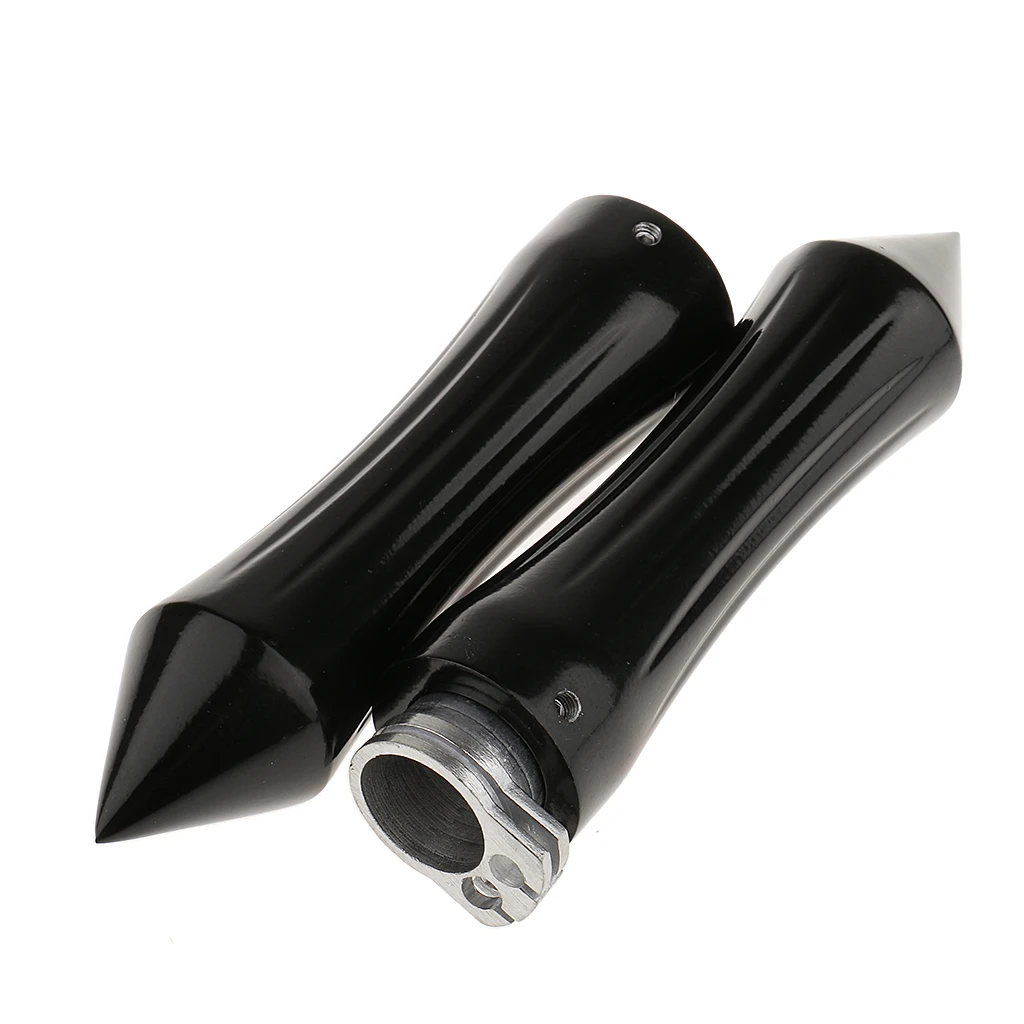 7/8 ''руль хромированный нескользящий мотоцикл часть 22 см черный