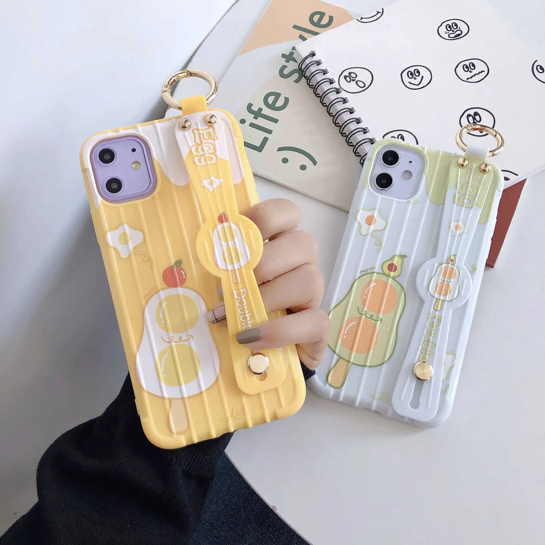 Новинка 2020 чехол для OPPO Realme X XT X2 милый мультяшный телефона с ремешком на руку