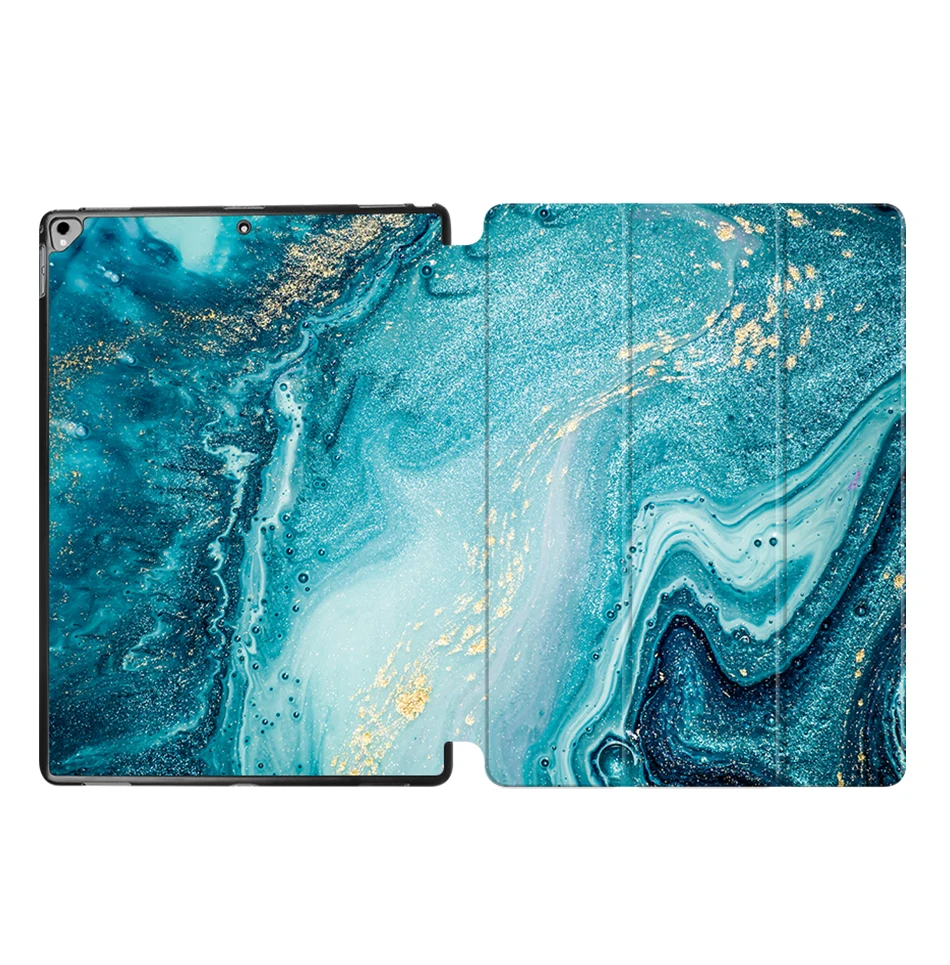 MTT мраморный Чехол для iPad Pro 12,9 '' версия из искусственной кожи откидная подставка защитный чехол для планшета Авто Режим сна/пробуждения