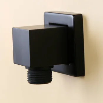 

Wall Concealed Connector 4 Points Teeth outside Square Copper Hand-held Spray Transfer Elbow Shower Song Head