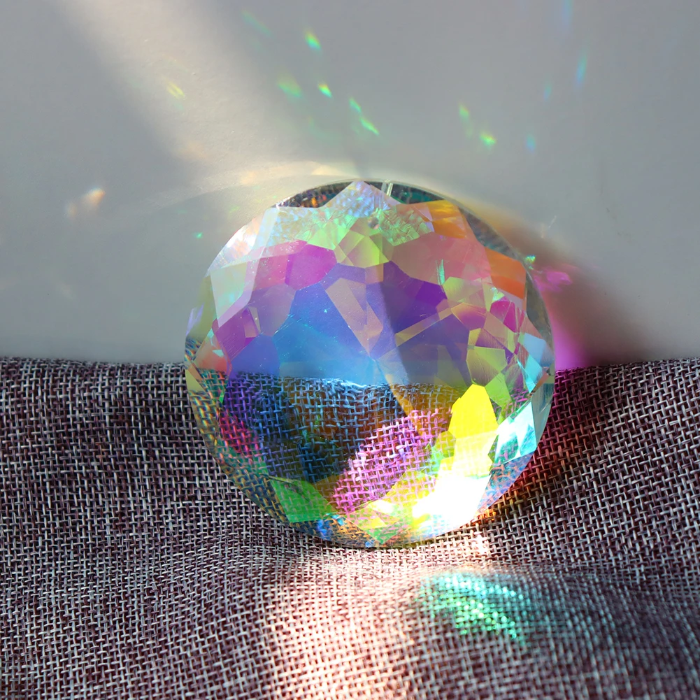 Hanging Crystals Prism Rainbow Maker Chandelier Crystal Pendant Drops DIY Ornament Craft Home Wedding Decor sun catcher crystal pendant sun catchers window ornament