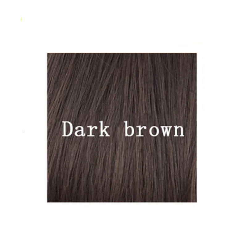 430-dark-brown Парик шляпа одна женская мода брюнет плюс шляпа длинные прямые волосы без следа Рыбацкая шляпа - Цвет: 430-dark-brown
