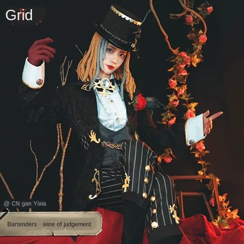 

identity v cosplay Demi Bourbon Survivor gold skin cosplay costume
