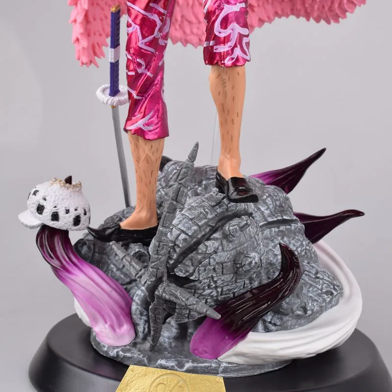 Одна деталь GK статуя Xiaotang сильный человек Donquixote Doflamingo Overlord Seven WuHai ПВХ фигурка Коллекция Модель игрушки C5