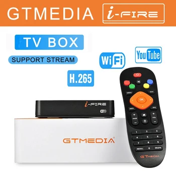 

Original Global GTmedia IFIRE TV Box 4K HDR STB BOX Ultra HD WIFI Xtream Youtube Set top Box Media Player
