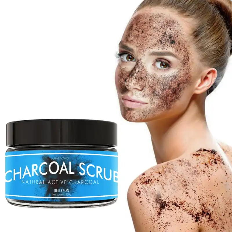 shea moisture bamboo charcoal body scrub