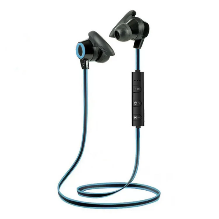 Blue Спортивная водонепроницаемая стереогарнитура с Bluetooth 4,1, маленькая гарнитура Bluetooth, беспроводные наушники - Цвет: Blue