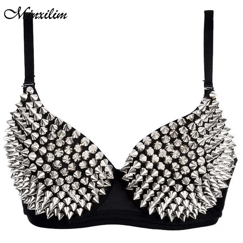 Women Gothic Sexy Corset Bra OutWork Underwear Bustier Push Up Breast For Party Show Punk Ladyies