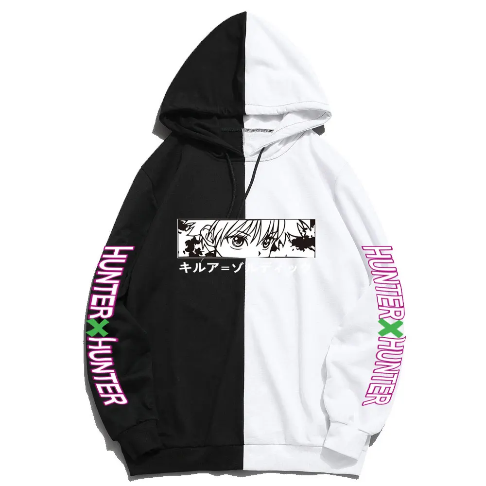 2021 Spring Summer New Men Women Hoodies Harajuku Splicing Sweatshirts Hunter x Outwear Fashion Hip-Hop Clothes | Мужская одежда