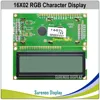 162 16X2 1602 5V Character LCD Module Display Screen LCM FSTN Positive with 7 Colors RGB Backlight (Black on RGB) ► Photo 2/2