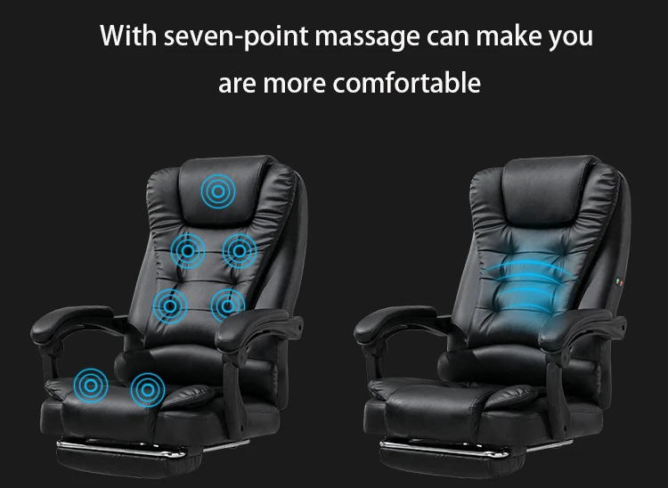 Высокое качество Live Poltrona игровой стул с подставкой для ног Синтетическая кожа Эргономика колесо может лежать бытовой