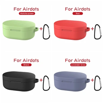

Anti-shock Flexible Silicone Cover For Redmi Airdots Protective Case for Xiaomi Redmi Airdots TWS Bluetooth Earphone Accessories