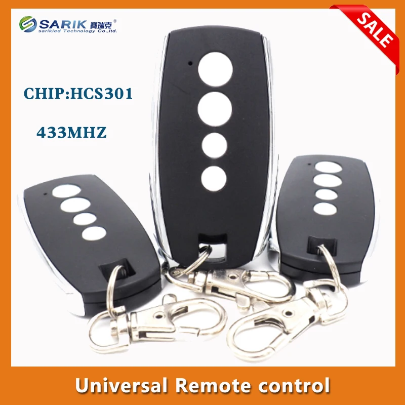 Пульт дистанционного управления HCS301 универсальный пульт для гаражных дверей 5