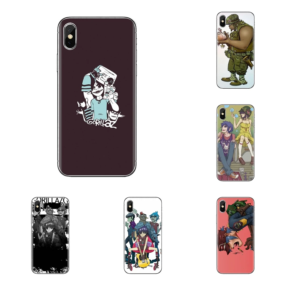 Мультяшная лодка Demon Days gorillaz для sony Xperia Z Z1 Z2 Z3 Z5 compact M2 M4 M5 E3 T3 XA Aqua LG G4 G5 G3 G2 Mini Phone Bag