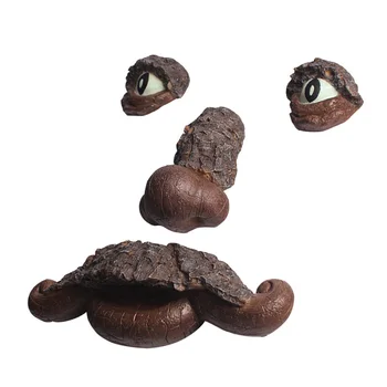 

1 Set of Old Man Tree Hugger Tree Hugger Statues Garden Decoration Tree Sculpture Tree Face Decoration for Garden Yard