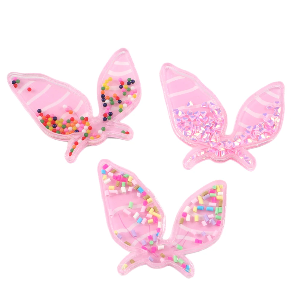 David Accessories 62*55 мм подвижными блестками Pacthes блесток для DIY бант для волос аксессуары для волос ручной работы чехол для телефона, 5Yc7745