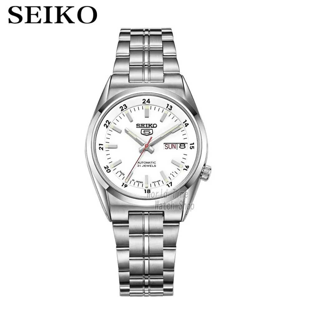 Часы seiko мужские автоматические спортивные водонепроницаемые брендовые 5